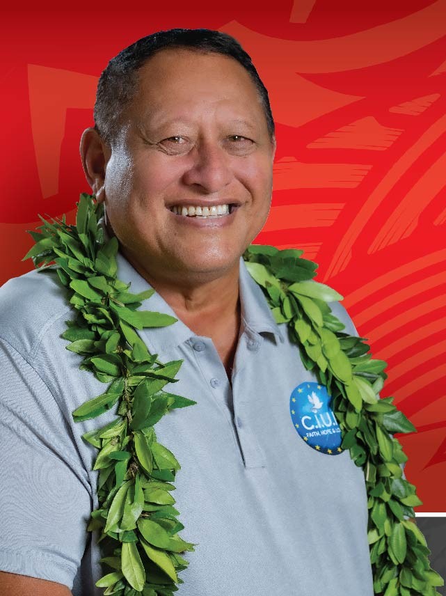 Hon Teariki Heather, Leader of the Cook Islands United Party
